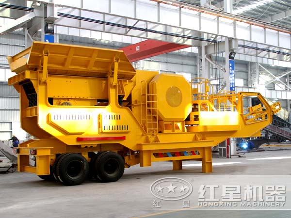 新型輪胎式移動破碎站市場售價多少錢一臺？