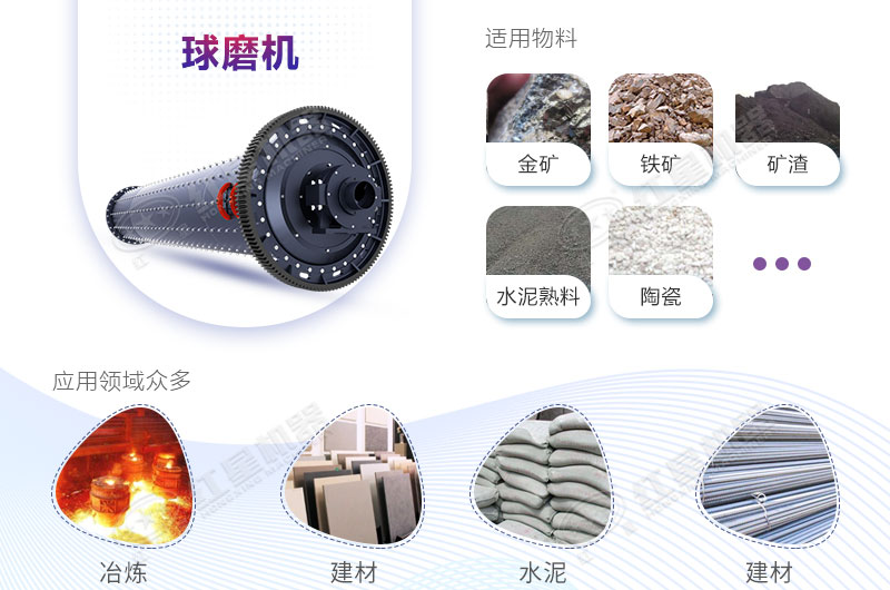 水泥球磨機(jī)設(shè)備優(yōu)勢(shì)多，應(yīng)用廣泛