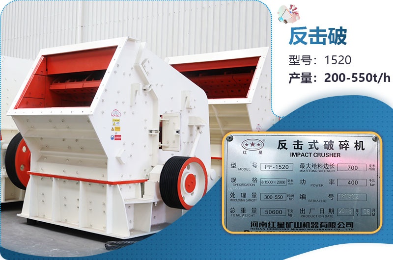 1520反擊破每小時產(chǎn)量多少？有多重？各項參數(shù)介紹