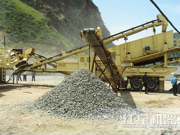 移動(dòng)破碎站助陣國家高速公路建設(shè)