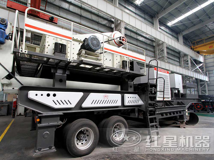 小型車載移動(dòng)石料破碎機(jī)_小投資，大收益