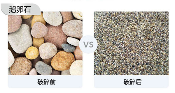 鵝卵石破碎能做石子嗎？會用到哪些設(shè)備？