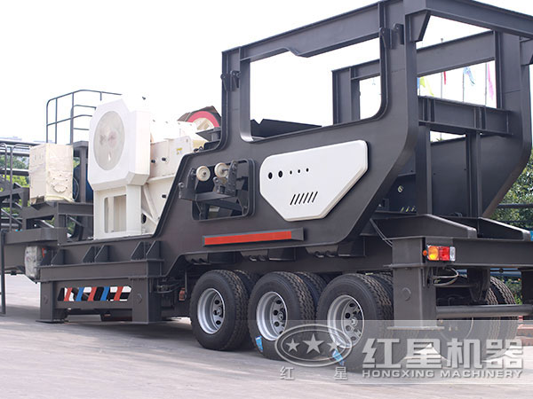 自行式石子破碎機(jī)，車載移動(dòng)就是方便
