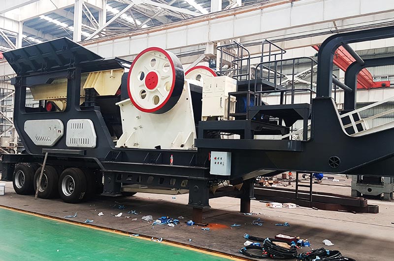 車載流動破碎石仔機(jī)，一體式作業(yè)，碎石更輕松